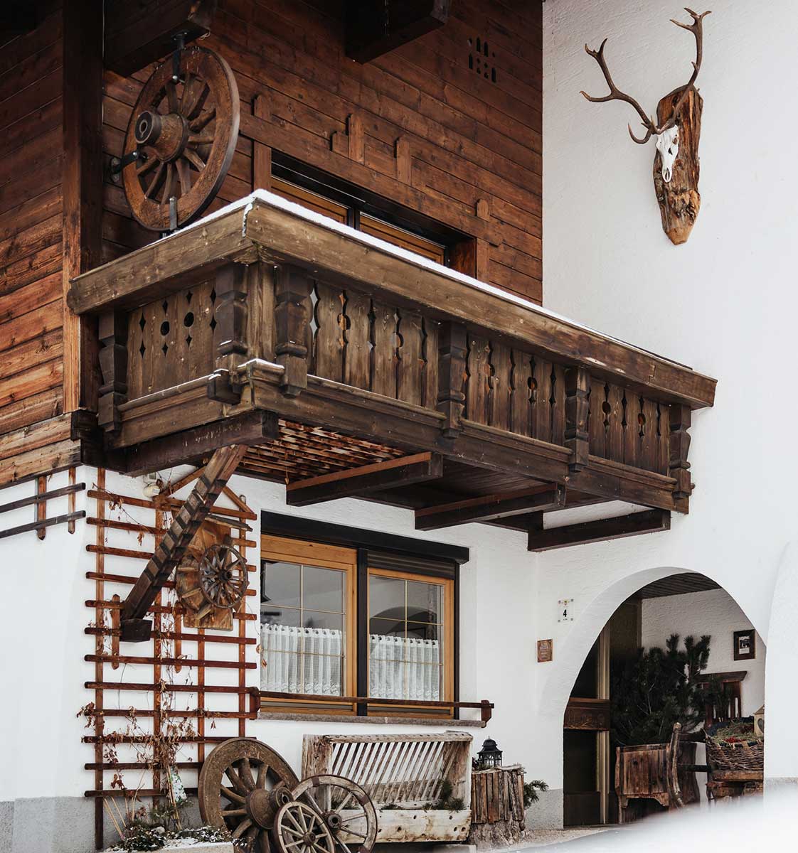 L'ingresso in inverno